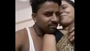 Pressing desi aunty big boobes